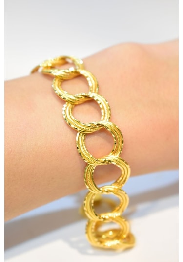 Yenigün Kuyumculuk 22 Ayar Altın Cimarlı Samanyolu Bileklik