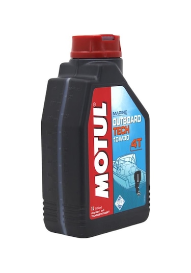 Motul Marine Outboard Tech 4t 10w-30 1 Lt Tekne Motor Yağı (2 Ade