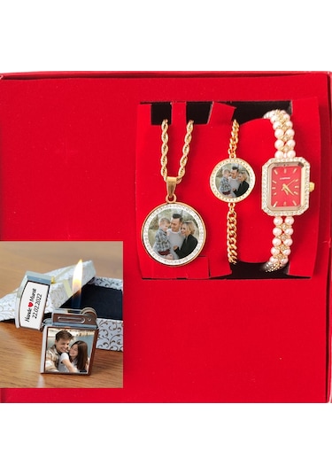 Takı Hediye Dünyası Resimli Kadın Kolye 13 Gümüş