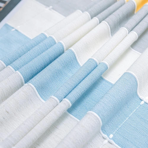 Klasik Ekose Dekoratif Keten Masa Örtüsü İle Püskül Su Geçirmez Yağ Geçirmez Dikdörtgen Düğün Yemek Masası Kapak Çay Masa Örtüsü Masa Örtüleri 115 X 145