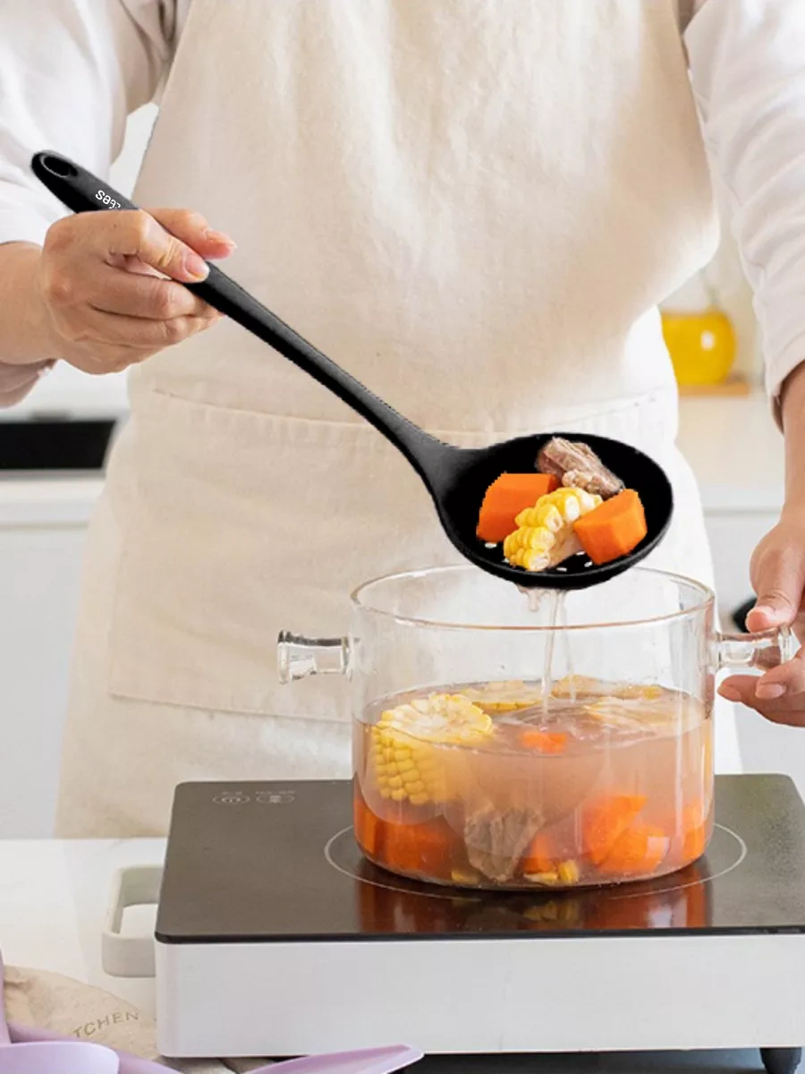 Etes Mutfak Silikon Spatulalar Seti 178107813 Siyah