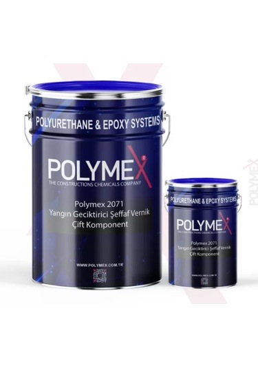 Polymex P-2071 Yangın Geciktirici Şeffaf Vernik
