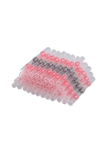 Lehimli Daralan Makaron Su Geçirmez Kablo Birleştirici 10adet