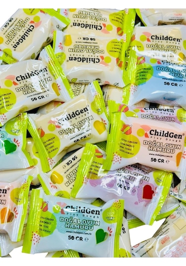 Doğal Oyun Hamuru -10'lu Minipack - 10x50gr