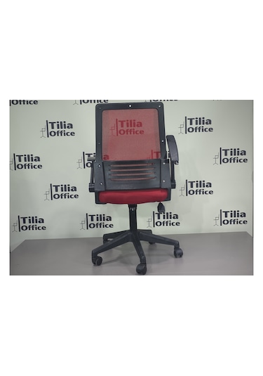 Trendy Çalışma Koltuğu Kırmızı