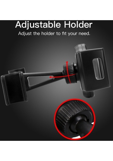 Sones Yesido C29 Araç Arka Koltuk Tablet Tutucu Siyah