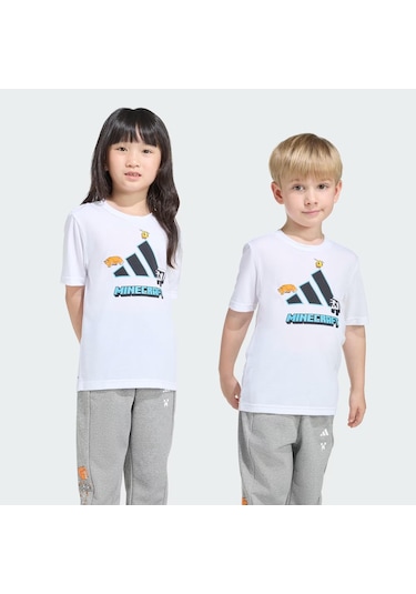 Adidas Minecraft Training Çocuk Tişört C-adıkd4434c10a00 Beyaz