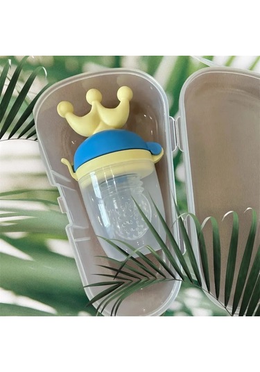 Padalink Bebekler İçin Silikon Yemek Çiğneme Çantası - Diş Kesme Ağrısı Alleviation Ve Çiğneme Refleksi Geliştirici