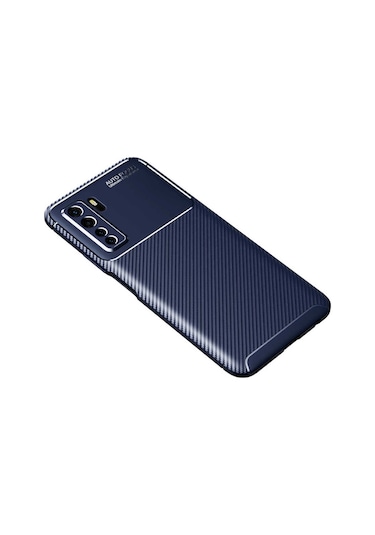 Huawei P40 Lite 5G Kilif Karbon Silikon Case 362048314