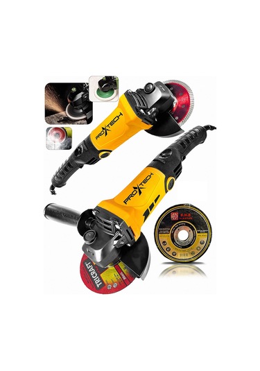 PROXTECH  Yüksek Tork Devir Ayarlı Spral Taşlama Makinası