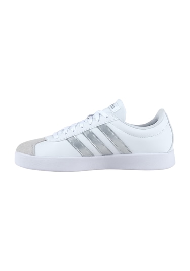 Adidas Vl Court Base Beyaz Kadın Sneaker 000000000101909426 Beyaz - Gümüş