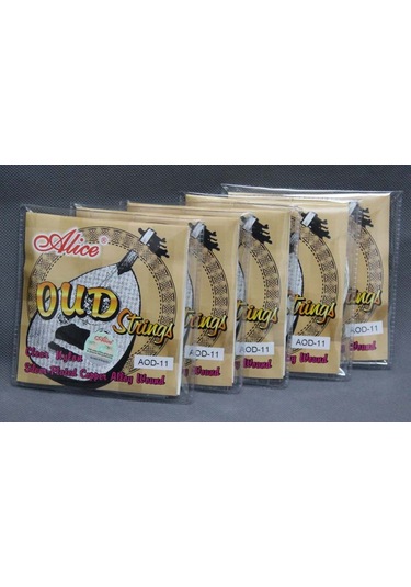 Alice Oud11 Ud Takım Tel Seti-11 Adet Takım Ud Teli-Mızrap