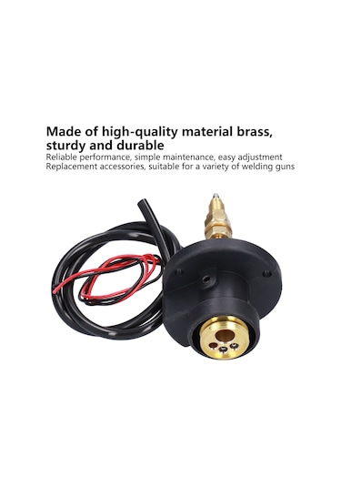 Suofeng Mıg Kaynak Torna Panel Soketi, Bakır Malzeme, Flanş Tabanlı, Binzel Torna Uyumlu, Eşik Ve Dayanıklı Kaynak Aleti