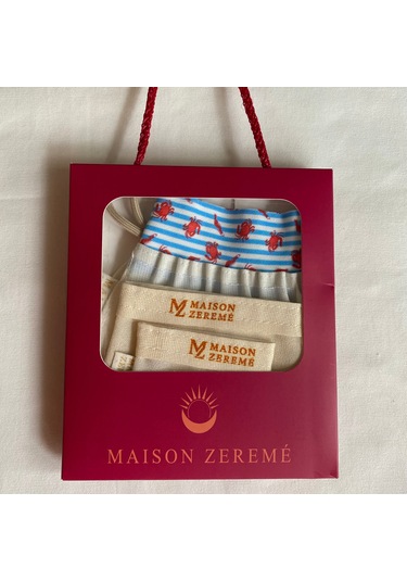 Maison Zereme 3 Lü Set %100 Filoş İpek Vücut Yüz Kesesi