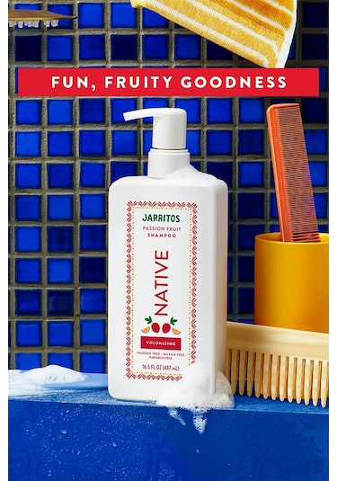 Native Jarritos Passion Fruits Hacim Şampuanı 487ml Tüm Saçlar