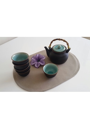 Amerikan Servis Oval Plain 32 x 45 CM Zeytin Yeşili 1'li Yeşil