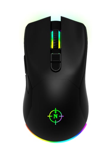 North Game Over Kablosuz Şarjlı RGB Optik Oyuncu Mouse