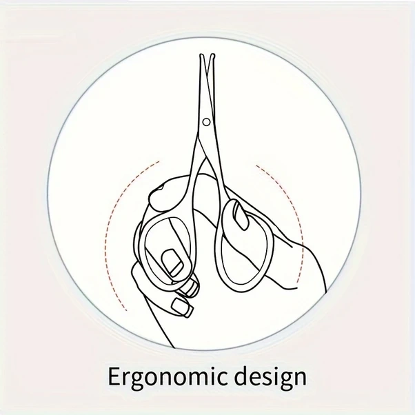 Gateesat Paslanmaz Çelik Burun Tüyü Makinesi - Yuvarlak Başlı Multifonksiyonel Erkek Bakım Makası