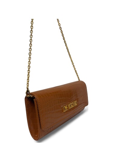 Love Moschino Omuz Çantası Croco Jc4294pp0lkj0208 Taba
