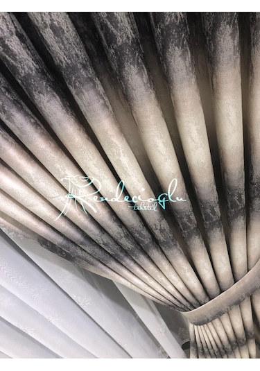 Fon Perde Renk Geçişli Tribal Desen Dilediğiniz En Ölçüsünde Çok Renkli