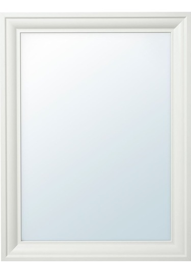 Duvar Aynası, Beyaz, 65x85 Cm Beyaz
