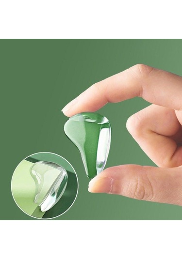 Silikon Şeffaf Masa Kenarı Köşe Koruması Çok Renkli