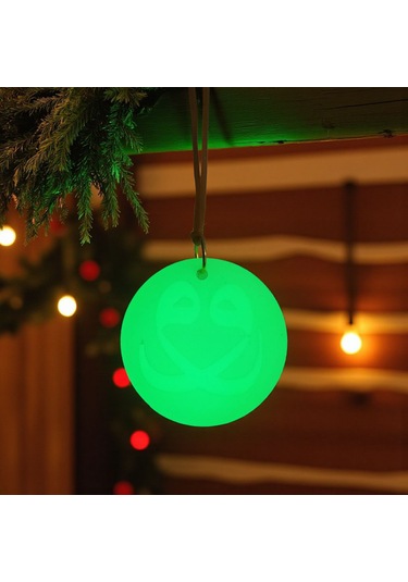 Vav Karanlıkta Parlayan Fosforlu Dikiz Aynası Asma Süsü İslami Aksesuar Yeşil