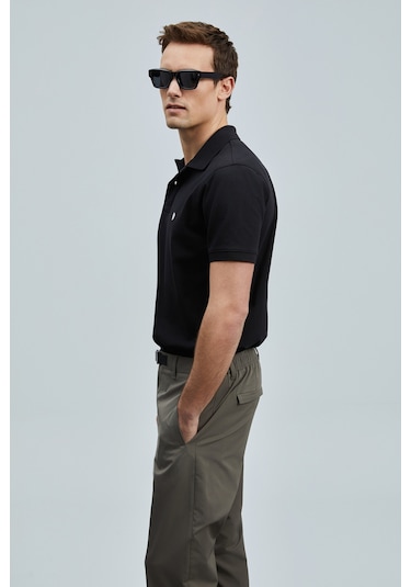 Lufian Erkek T Shirt 111040206s2 Siyah-siyah Siyah-siyah