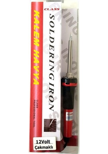 Class Zd-200Ndq 40W 12Volt Çakmak Fişli Kalem Havya