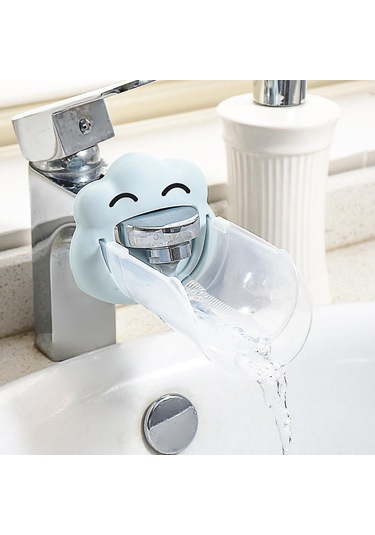 Suntek Lavabo Genişletici Banyo Bacalı Yıkama Yardımcısı Açık Mavi