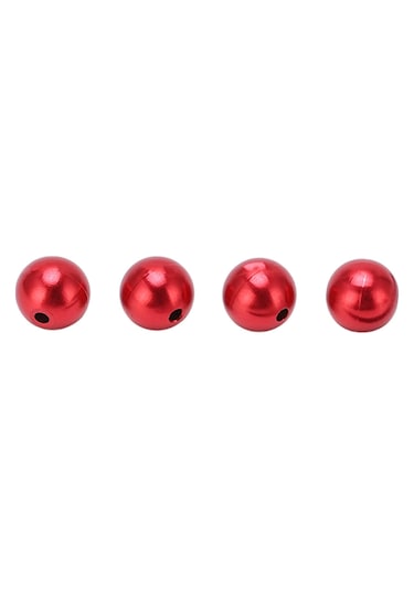 Xindoker Bisiklet Alüminyum Kablolu Uç Kapakları - Fren Ve Vites Kabloları İçin Kırılmayı Önleyen, Tekrarlı Kullanımlı Erişkin Bisiklet Aksesuarı Kırmızı Kırmızı