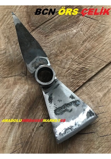 Bcn Çelik Madenci Kazması Kalın Çapa Sivri Çift Agızlı Kazı Çapas
