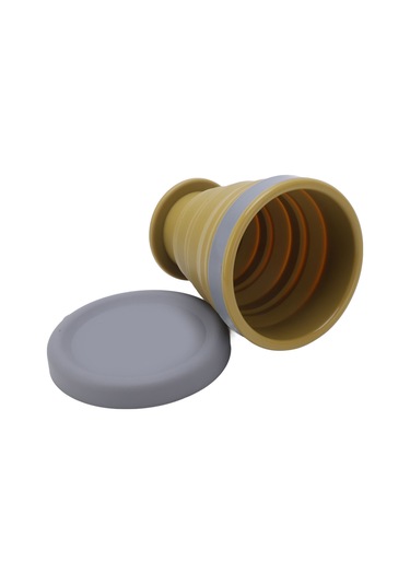 Xindoker Yemek Grubu Silikon Katlanabilir Bardak - Taşınabilir Kamp Seyahat Kupa, Isı Dayanıklı, Leşimsiz, Yeniden Kullanılabilir Diğer