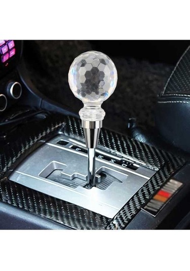 Wondernest Universal Araç Küresel Kristal Dişli Kafası Vites Topuzu - Otomatik/manuel Std