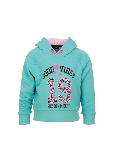 Brz Kids Kız Çocuk Kapüşonlu Sweatshirt