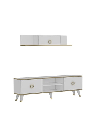 Beyaz Sophia Tv Ünitesi Beyaz