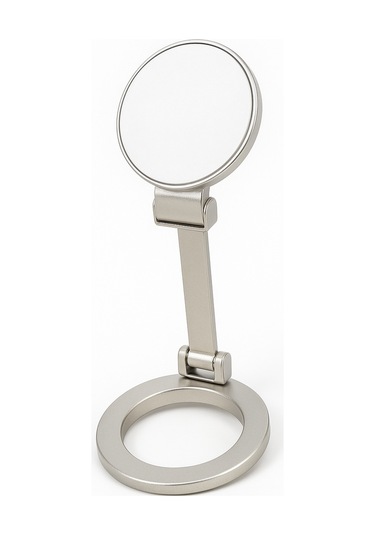 Araç İçi Telefon Tutucu Mıknatıslı Gri Oynar Başlıklı Gri