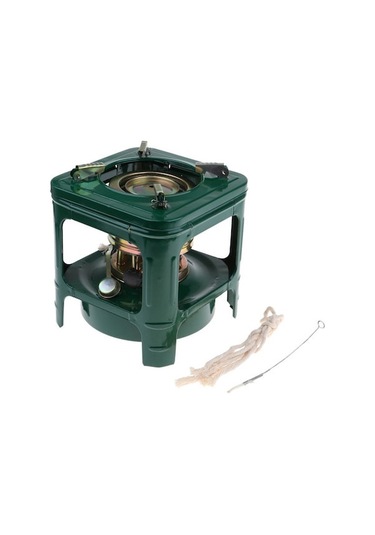 Geeksen 2-3 Kişilik Dış Mekan Mangal Ocağı - 138 Tipi 8 Fitil Entegre Kerosene Çadır Ocağı Ev Kullanıma Uygun Çok Renkli