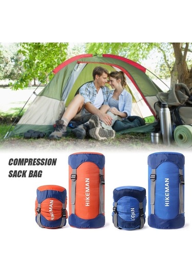 Pazly Yüksek Kalite 210t Polyester, Suya Ve Yırtılmaya Dayanıklı Kamp Çantası Mavi Mavi