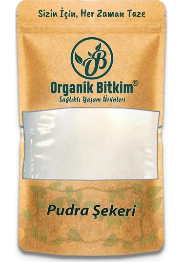 Organik Bitkim Pudra Şekeri 1 KG
