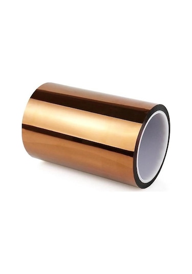 Pazly 1 Adet Genişlik 3-200mm Isı Bga Isı Yalıtımı Poliimid Yüksek Sıcaklık Yapışkan Bant 3d Baskı Korumak 100mm 100mm
