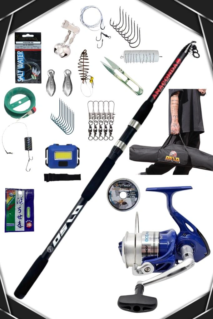 Oslo Anaconda 360cm 100-300gr Kendo Oceancast 7000 Göl Ve Deniz Olta Seti Standart