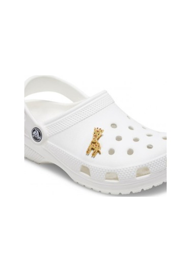 Jibbitz Enamel Giraffe Unisex Metal 10015525 1-15323 Çok Renkli