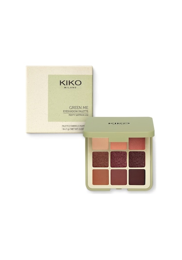 Kiko Green Me Eyeshadow Palette 102 Feisty Saffron