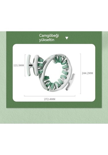 Bayan Bacak Klipsi, İç Uyluk Masaj Aleti, Bacak İnceltme Silindiri Pembe