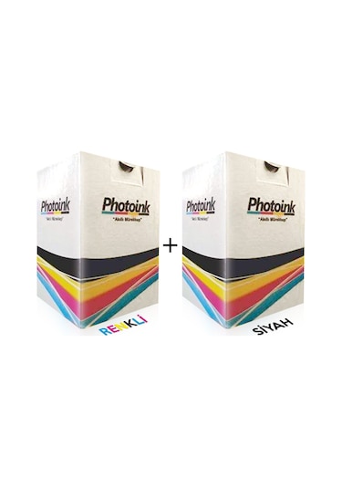 Hp Color Copier 260 Siyah Ve Renkli Kartuş Dolum Seti-20 Dolumluk 8681986548964 Photoink