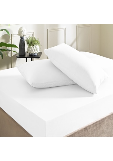 Taç Color Dreams Ranforce Tek Kişilik Çarşaf Seti Beyaz 000000001000047330