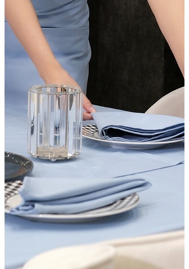 Dream Kumaş Peçete Modelleri Leke Tutmaz Kumaş Peçete Çeyiz Seti 6lı Paket Bulut