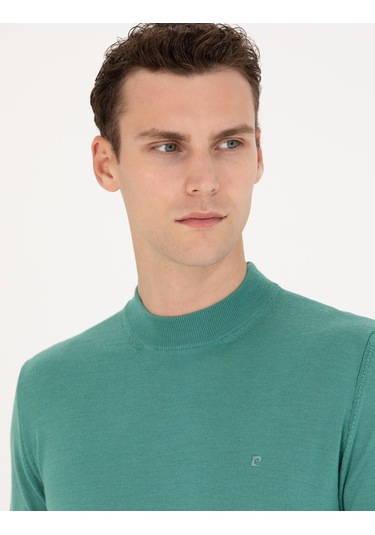 Pierre Cardin Erkek Mint Triko Kazak 50270049-vr090 Mint Yeşili