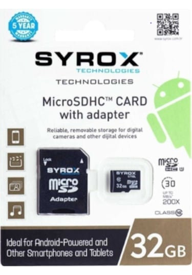 Syrox 32 Gb Hafıza Kartı